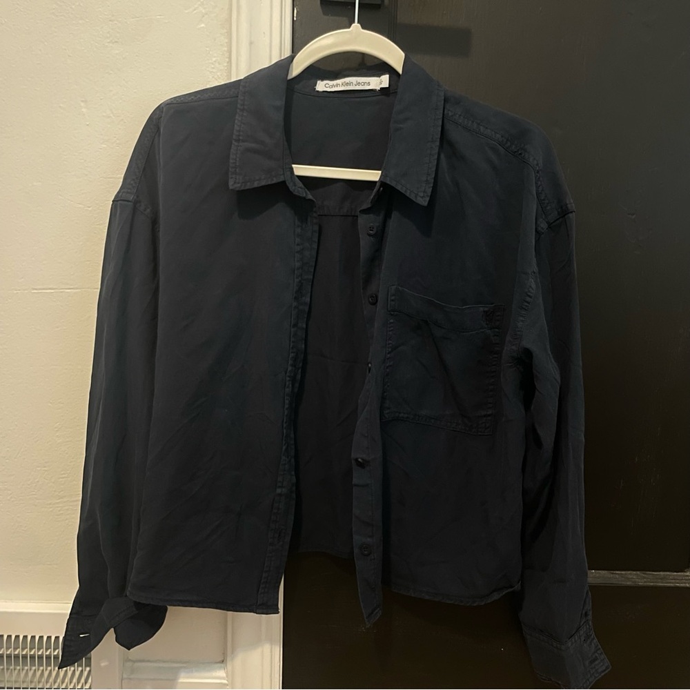 Calvin Klein Flannel.